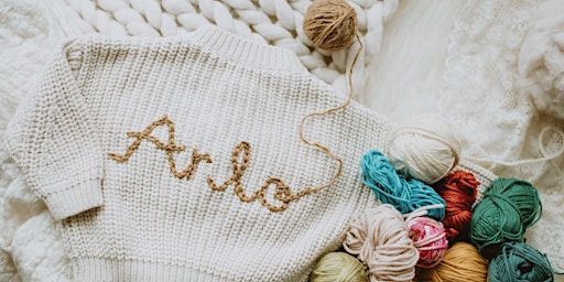 Immagine principale di Creative Morning - Personalised Cardigan Embroidery Workshop 