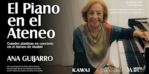 Hauptbild für El Piano en el Ateneo: Ana Guijarro