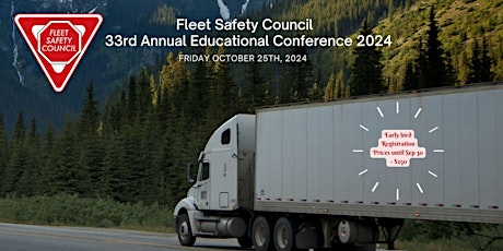 33rd Annual Fleet Safety Council Annual Conference