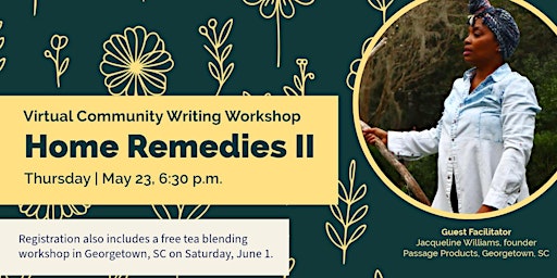 Imagem principal do evento Home Remedies II - Writing Workshop
