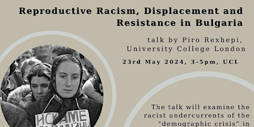 Reproductive Racism, Displacement and Resistance in Bulgaria  primärbild
