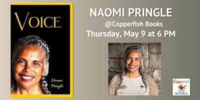 Imagem principal do evento Author Naomi Pringle talks about her new book, VOICE