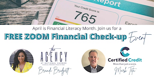 Financial Checkup-Get your credit and finances in order! primary image