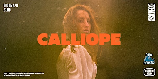 Hauptbild für CALLIOPE • LIVEMUSIC! • Ostello Bello Milano Duomo