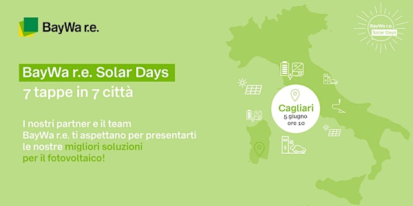 BayWa r.e. Solar Days: ti aspettiamo a Cagliari!