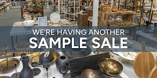 Primaire afbeelding van Be Home Sample Sale