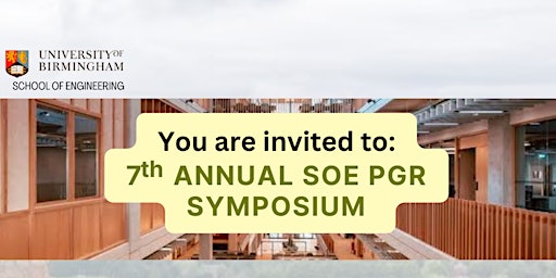 Primaire afbeelding van 7th Annual SoE PGR Symposium 2024