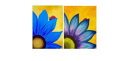 Primaire afbeelding van KIDS AFTERSCHOOL WORKSHOP-Sunflowers and Ladybugs painting