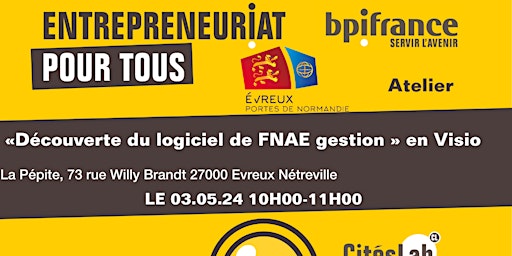 Primaire afbeelding van Découverte du logiciel de FNAE gestion  en visio