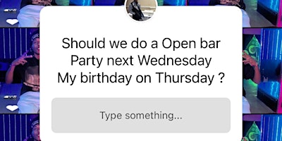 Hauptbild für Open bar Wednesday