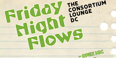 Primaire afbeelding van DC Refresh: Friday Night Flows Open Mic