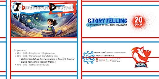 Image principale de InDipendenza Digitale - StoryTelling per adolescenti!   - 20/04/2024