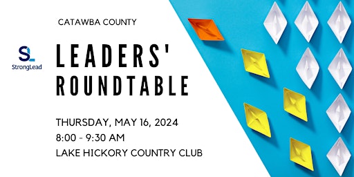 Imagem principal do evento Catawba County Leaders' Roundtable
