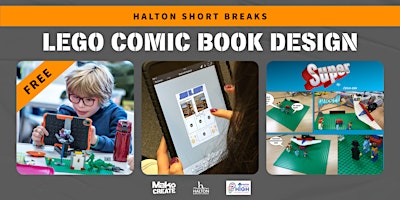 LEGO Comic Book Design Workshop | Halton Short Breaks  primärbild