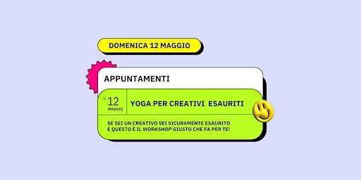 Immagine principale di Yoga per creativi esauriti 