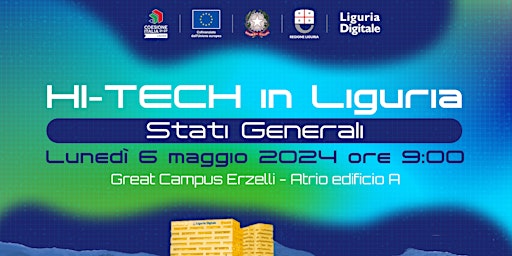 Imagem principal do evento Stati Generali dell’hi-tech in Liguria