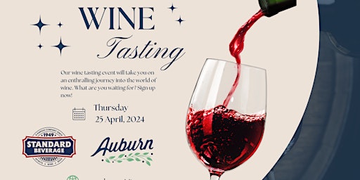 Join us for an enriching Wine Tasting Education session! primary image