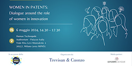 Primaire afbeelding van WOMEN IN PATENTS: Dialogue around the role of women in innovation
