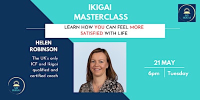 My Ikigai Masterclass primary image