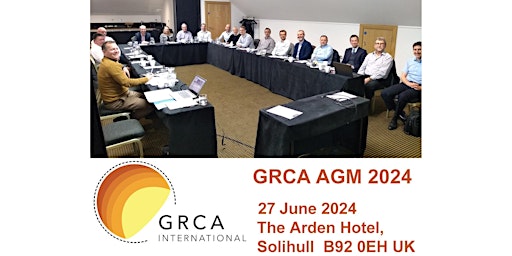 Imagem principal do evento GRCA AGM 2024 & Council Meeting
