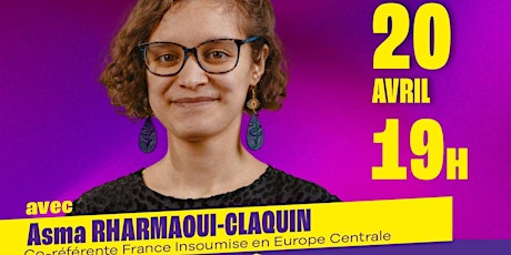 Café Populaire Européen avec Asma Rharmaoui-Claquin