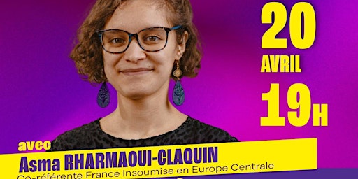 Café Populaire Européen avec Asma Rharmaoui-Claquin  primärbild
