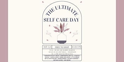 Immagine principale di The Ultimate Self Care Day 