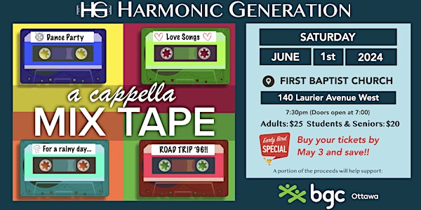 Harmonic Generation presents "a cappella MIX TAPE"