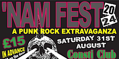 Hauptbild für NAM FEST - A Punk Rock Extravaganza