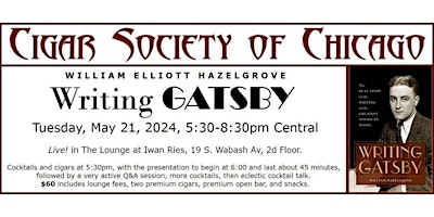 Imagem principal do evento Writing Gatsby: The Story of the Writing of the Greatest American Novel