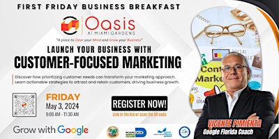 Hauptbild für Launch Your Business with Customer Focused Marketing - FFBBS