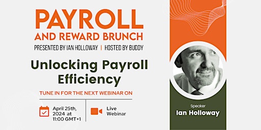 Imagem principal do evento Payroll & Reward Brunch [UK]