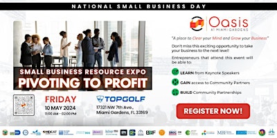 Imagem principal do evento Small Business Resource Expo: Pivoting To Profit!