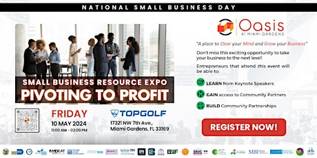 Small Business Resource Expo: Pivoting To Profit!