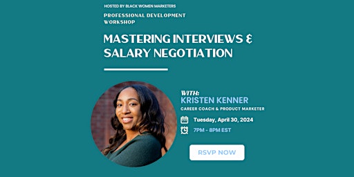 Image principale de Mastering Interviews & Salary Negotiation with Kristen Kenner