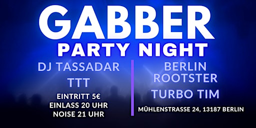 Gabber Party Night  primärbild