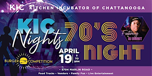 Imagem principal do evento KIC Nights: 70's Night