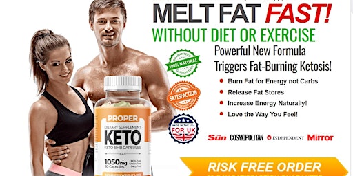 Imagem principal do evento Proper Keto Capsules Diet UK Reviews (Official Site Update) Shop and SAVE!