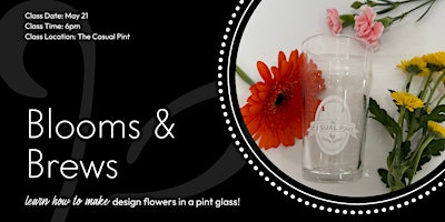 Image principale de Blooms and Brews at The Casual Pint