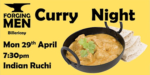 Imagem principal do evento Forging Men - Curry Night