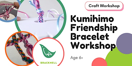 Kumihimo Friendship Bracelet-making - with Kathryn in Bracknell primary image