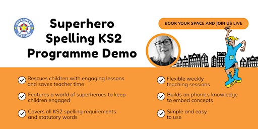 Superhero Spelling KS2 Programme Demo primary image