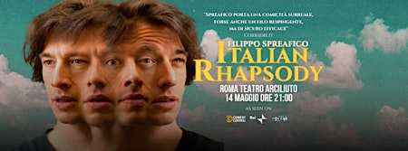 Immagine principale di Italian Rhapsody • Standup Comedy • Filippo Spreafico 