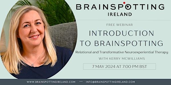 Free Webinar - Introduction to Brainspotting