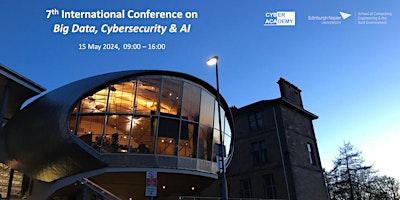 Primaire afbeelding van 7th Intl. Conference on Big Data, Cybersecurity & Artificial Intelligence