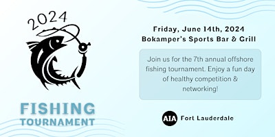Imagem principal do evento 2024 AIA Ft. Lauderdale Fishing Tournament