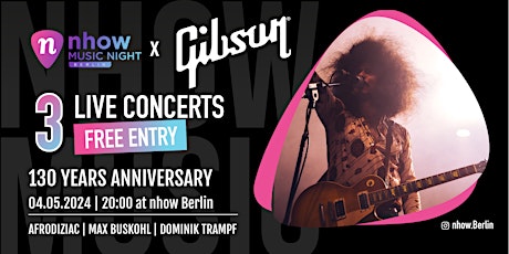 nhow Music Night - 130 years of Gibson