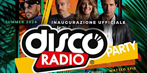 Hauptbild für Discoradio Party Grace Milano SuperPromo 15€ con 2 drink Info 3516641431