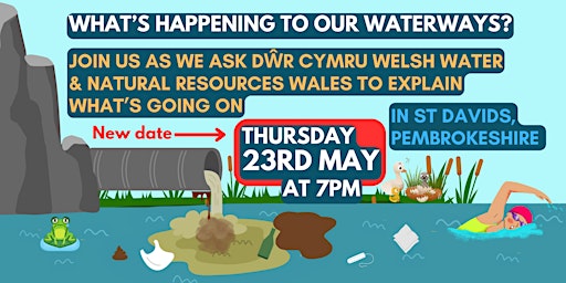 Immagine principale di What's happening to our waterways? Let's ask Dŵr Cymru & NRW! 