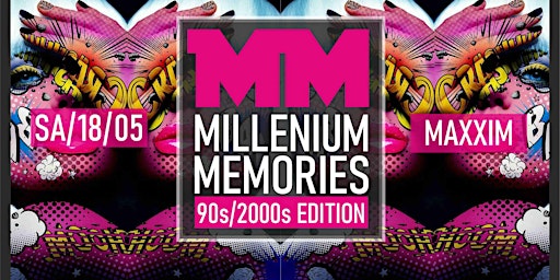 Imagem principal do evento MILLENIUM MEMORIES - 90er/2000er EDITION